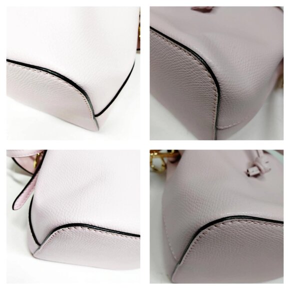 Authentic Fendi Pink Leather Hand Bag mon780-111125 - Picture 11 of 16